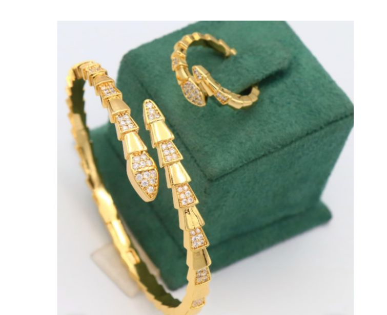 Jewellery bracelet earrings set dozen