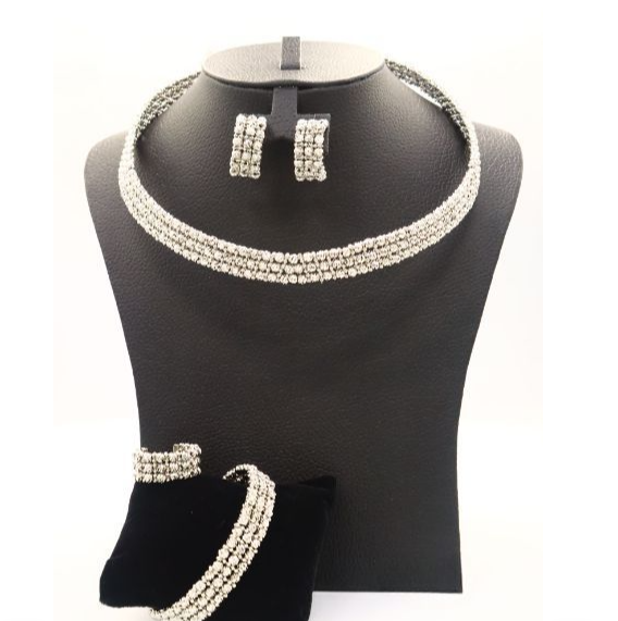 Earrings necklace set dozen