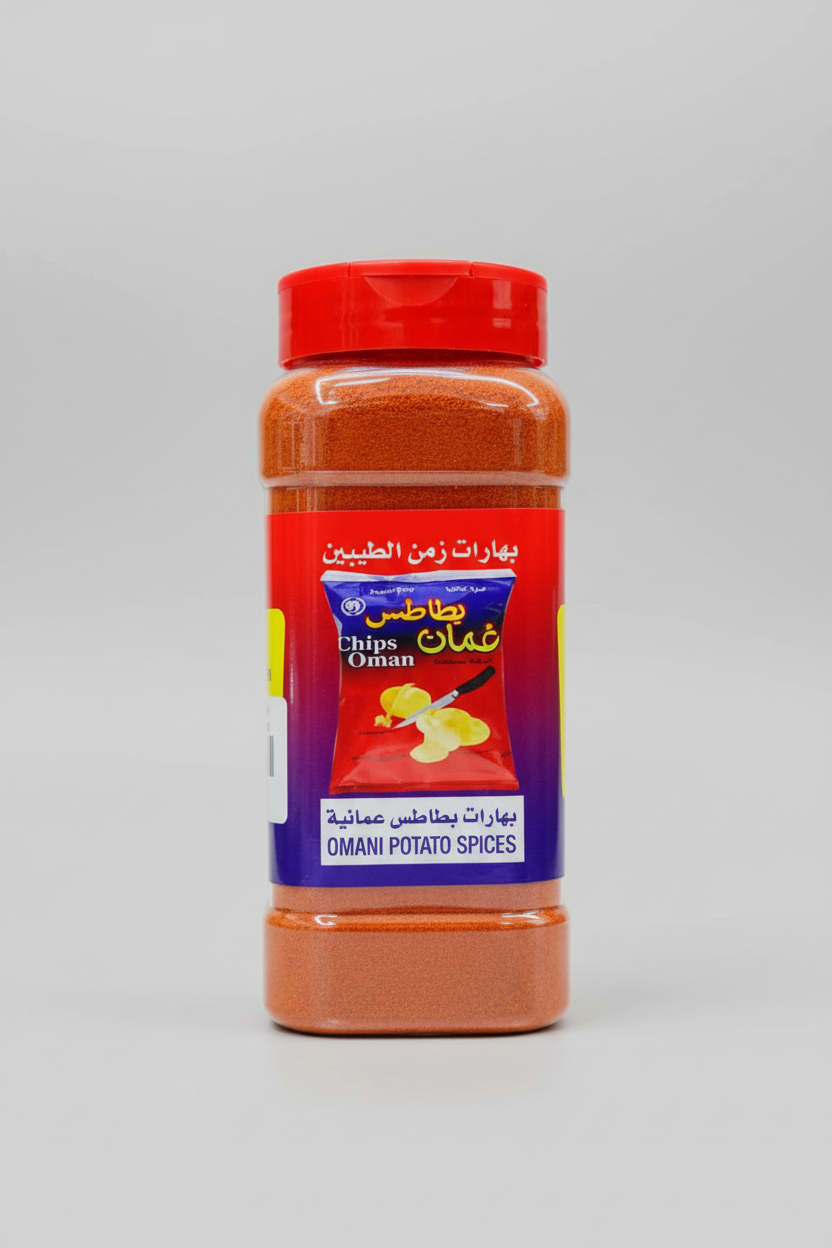 Oman potato spices carton