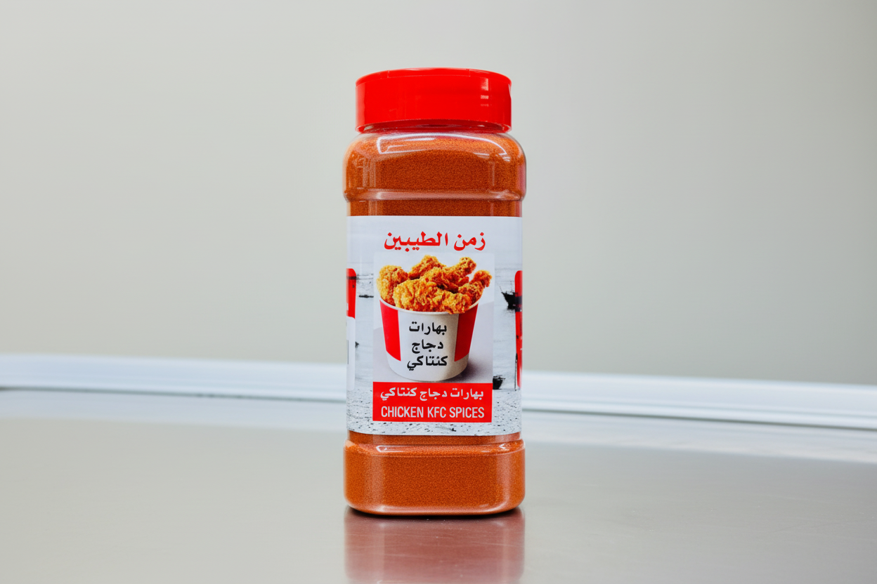 Chicken KFC spices carton