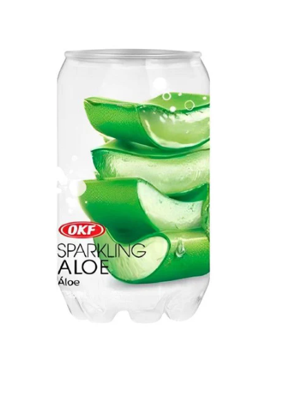 Okf sparkling Aloe carton