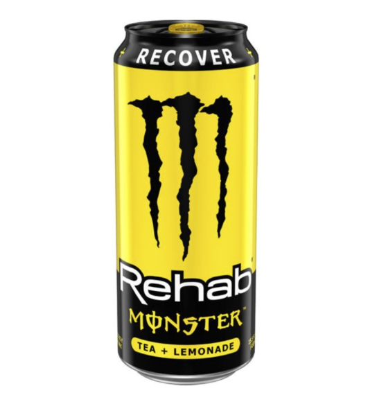 Monster rehab TEA LEMONADE carton