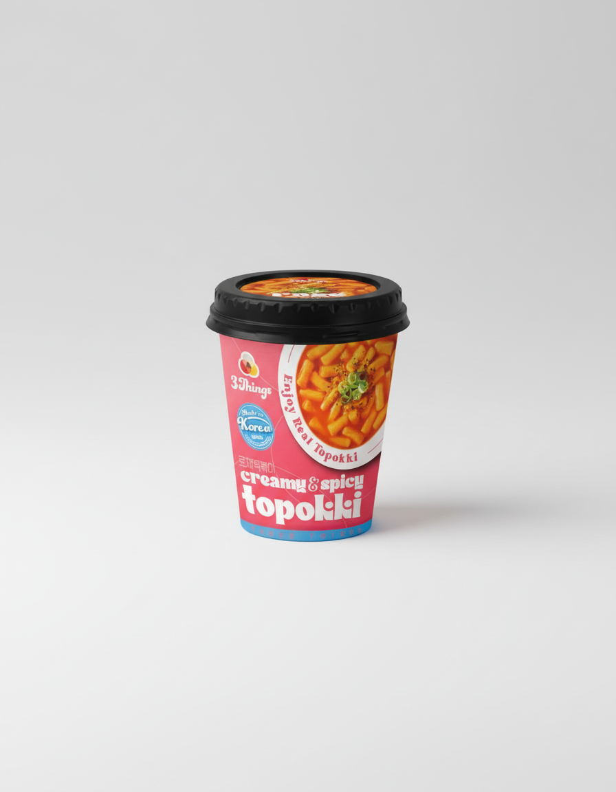 Topokki (cream &spicy) carton