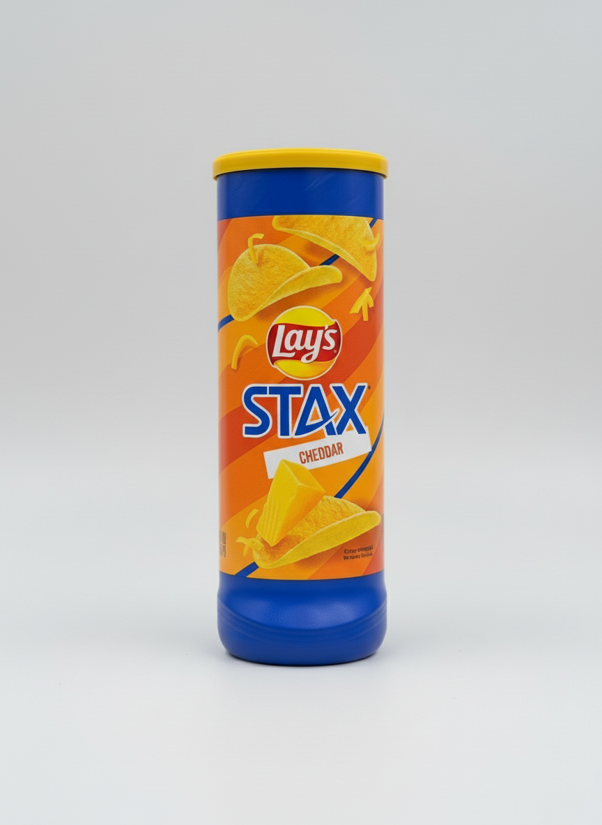 Lay’s Stax – Cheddar carton