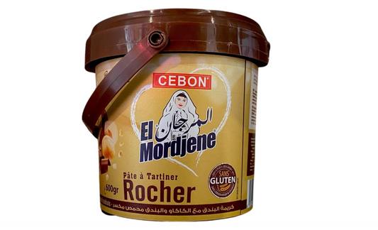El Mordjene Rocher chocolate cream cartoon