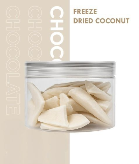 Freeze dried coconut carton