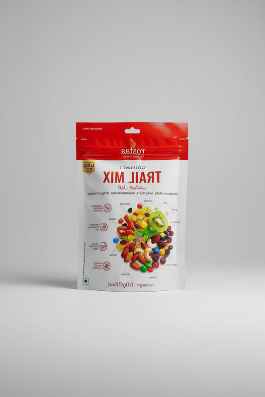 Rostaa Gourmet Line Trail Mix carton