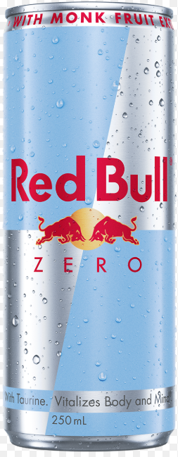 Red bull zero cartoon