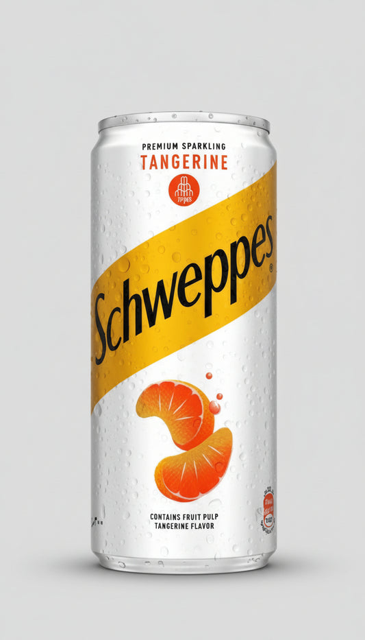 Schweppes Premium Sparkling Tangerine carton
