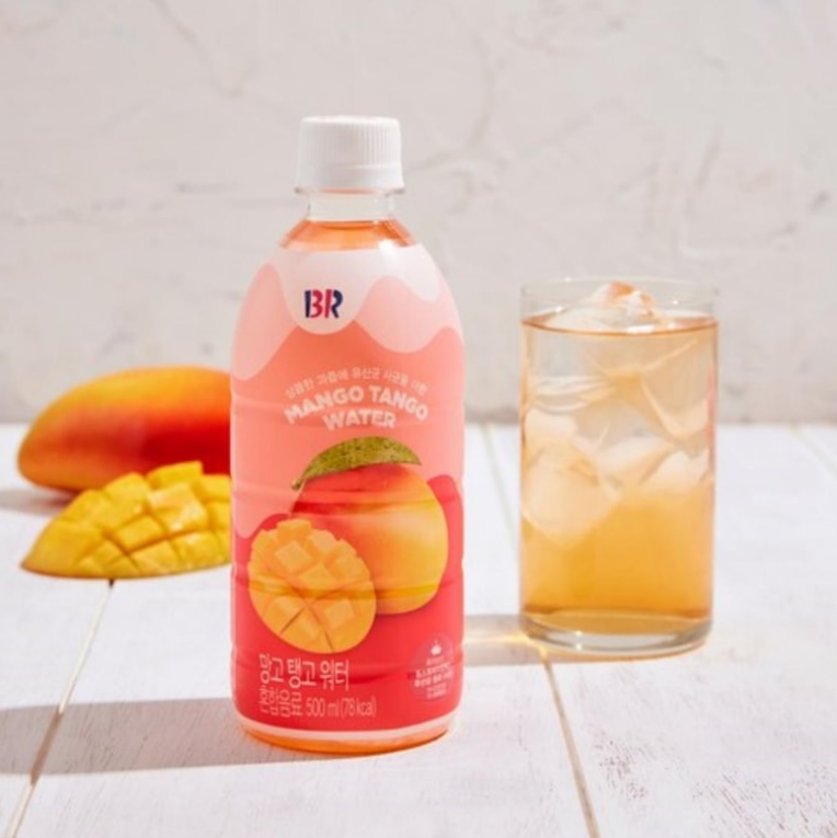 Mango tango water carton