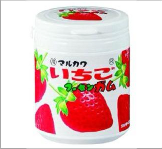 Strawberry Marble Gum Bottle carton