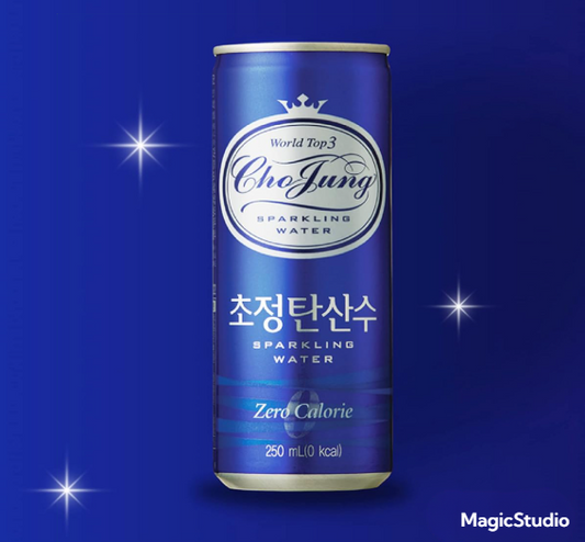 Chojung sparkling water carton