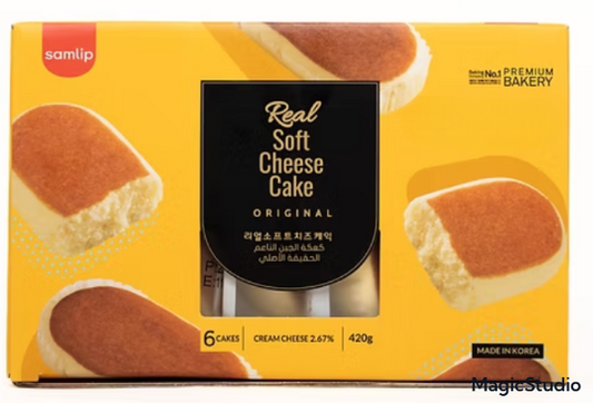 Real soft cheesecake original cartoon