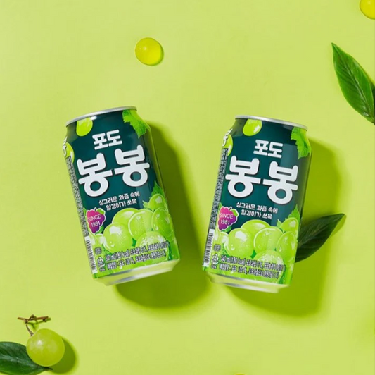 Grape bong bong juice carton