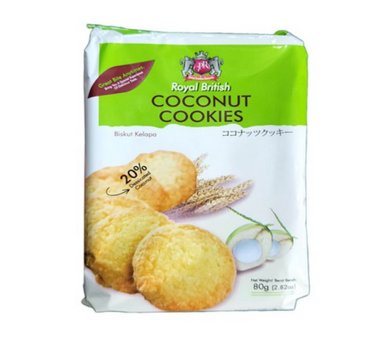 British Coconut Cookies cartoon