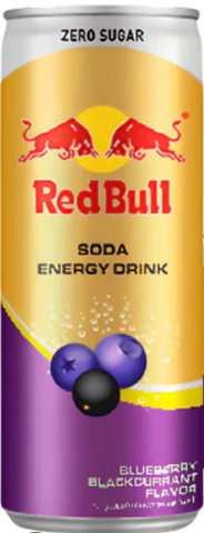 Red Bull  Blueberry Blackcurrant cartoon