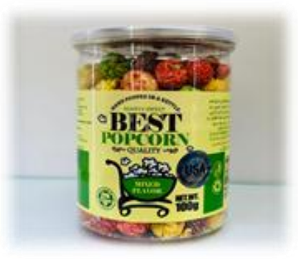SLMPLY SWEET BEST POPCORN MIXEID carton