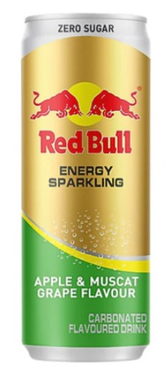 Red bull apple & muscat grape flavor cartoon