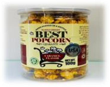SLMPLY SWEET BEST POPCORN CARAMEL