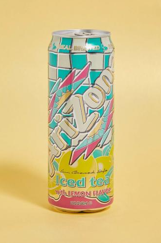 Arizona Iced Tea with Lemon carton