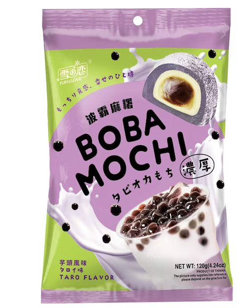 Boba Mochi Taro
