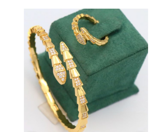 Jewellery bracelet earrings set dozen