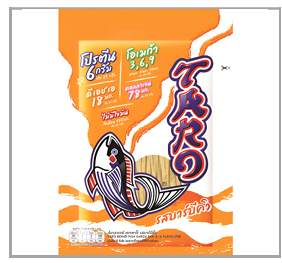 fish snacks barbecue Carton