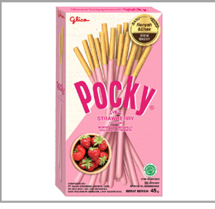 Pocky Strawberry Carton