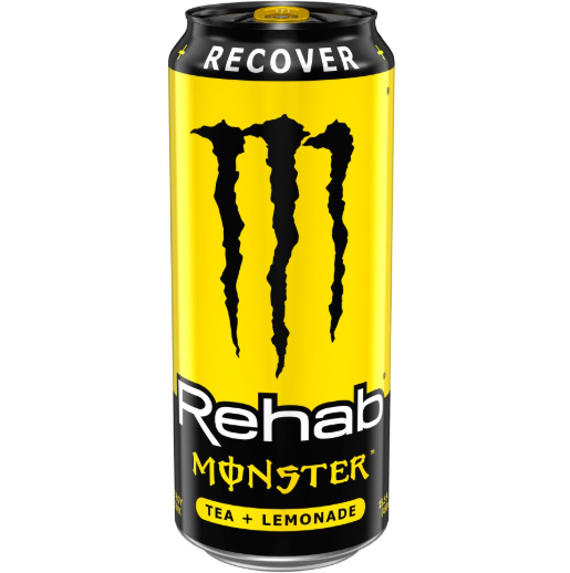 monster tea Lemonade carton