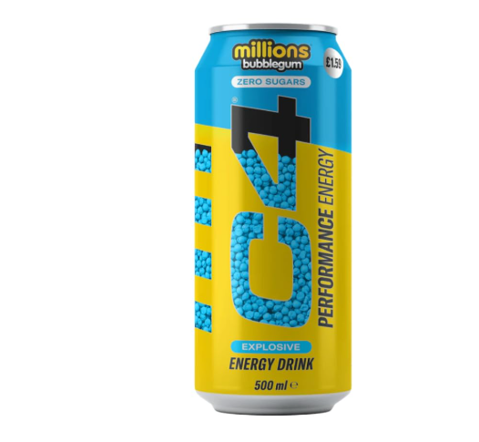 C4 millions bubblegum carton