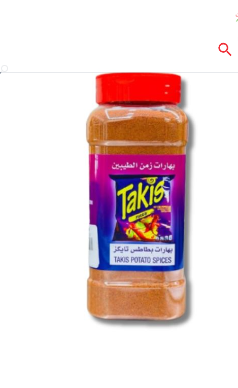 Takis potato spice carton