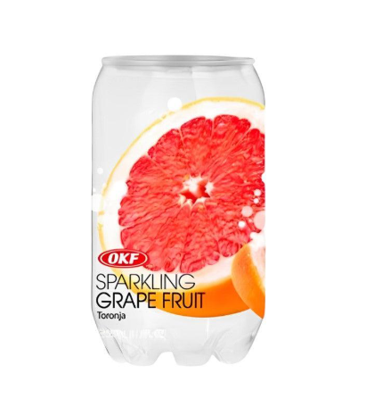 okf sparkling grapefruit carton