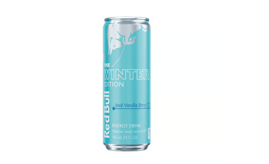 red bull iced vanilla berry carton