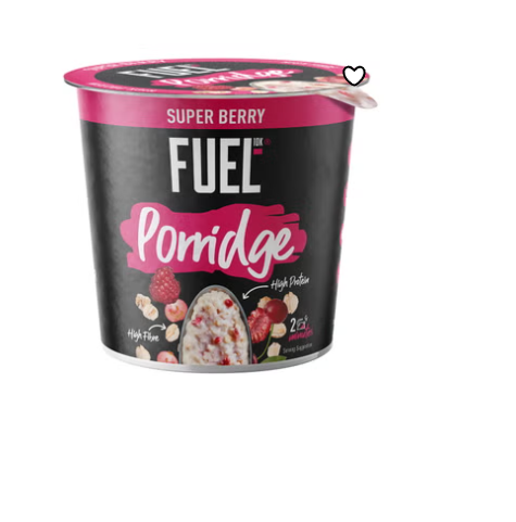FUEL RED BERRY PORRIDGE POTS carton