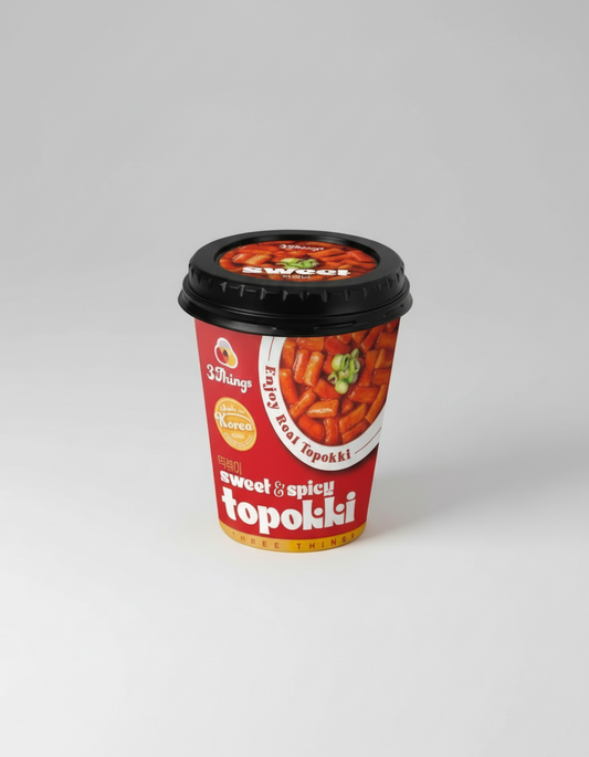 Topokki (sweet & spicy) carton