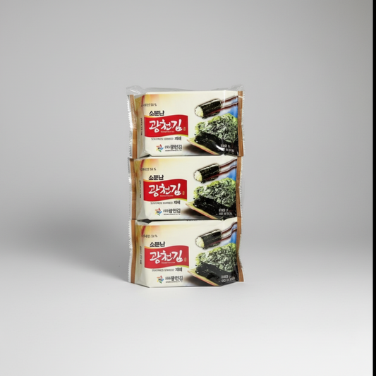 Kwangcheongim Seaweed snacks carton