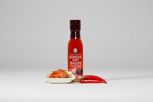 Kimchi Hot Sauce carton