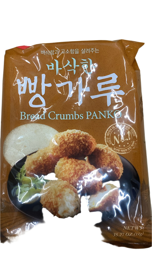 Bread crumps panko cartoon