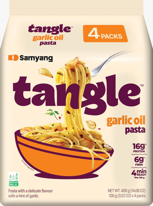 Tangle garlic oil carton