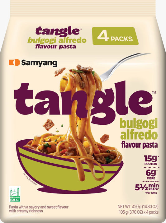 Tangle bulgogi alfredo carton