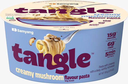 Tangle creamy mushroom carton big bowl flavor pasta