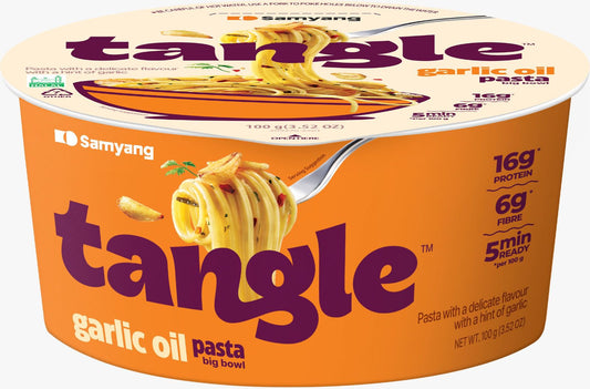 Tangle garlic oil pasta big bowl carton