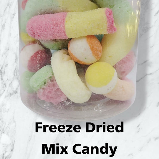 Freeze dried mix candy carton
