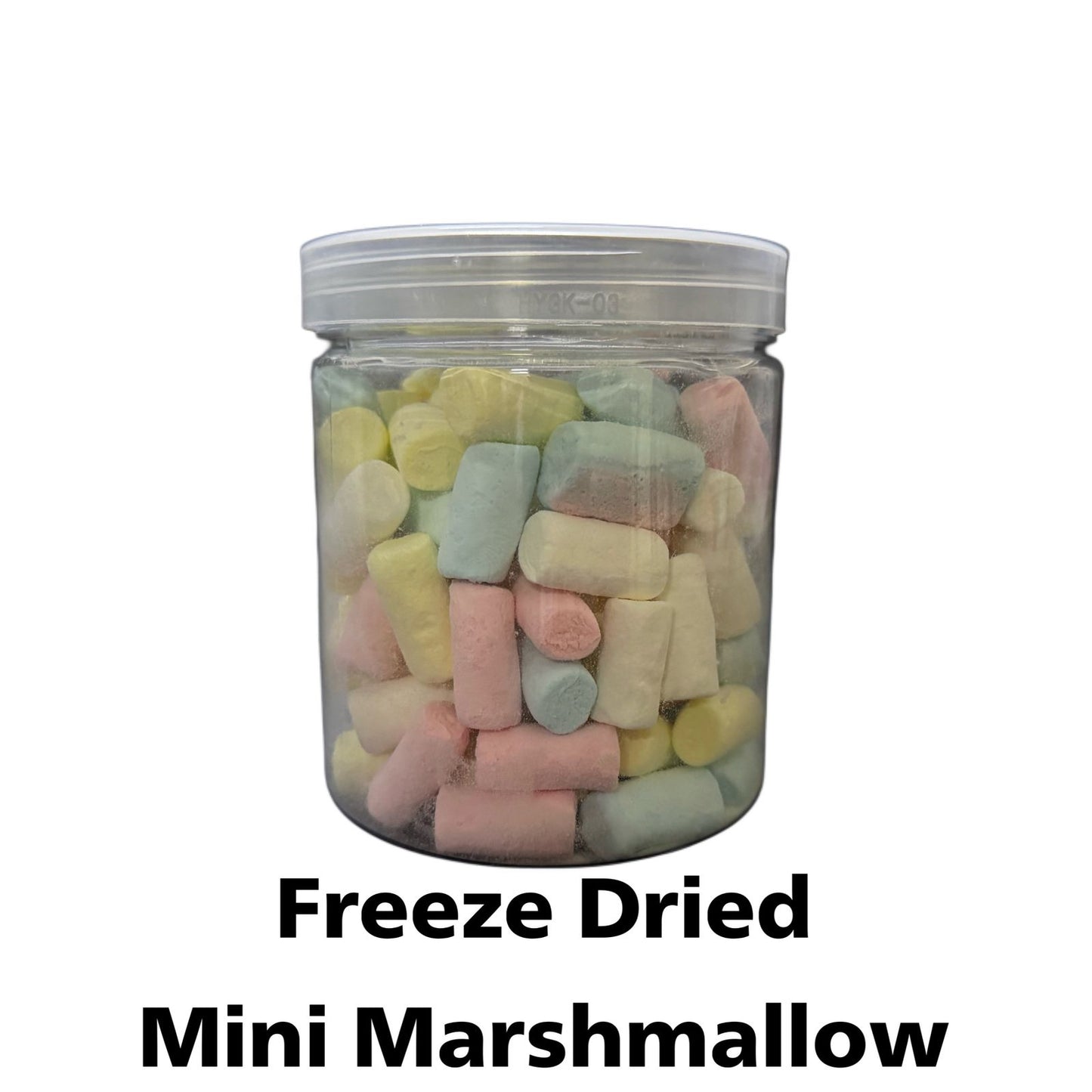 Freeze dried mini marshmallow carton