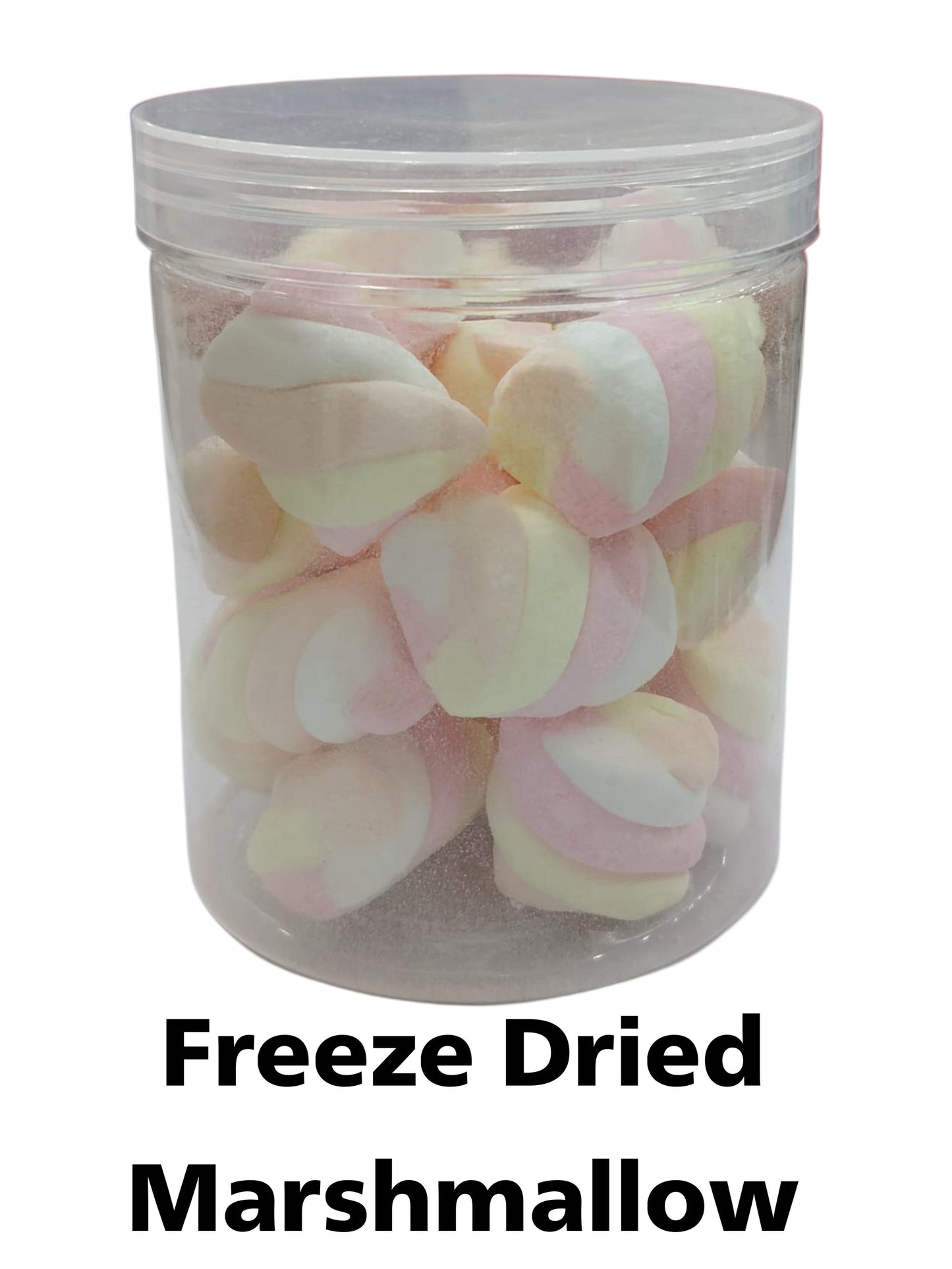 Freeze dried marshmallow carton