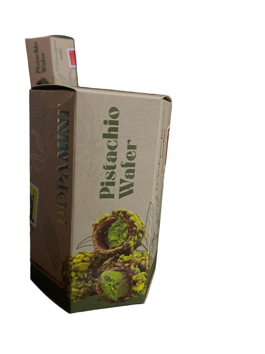 Pistachio waver carton