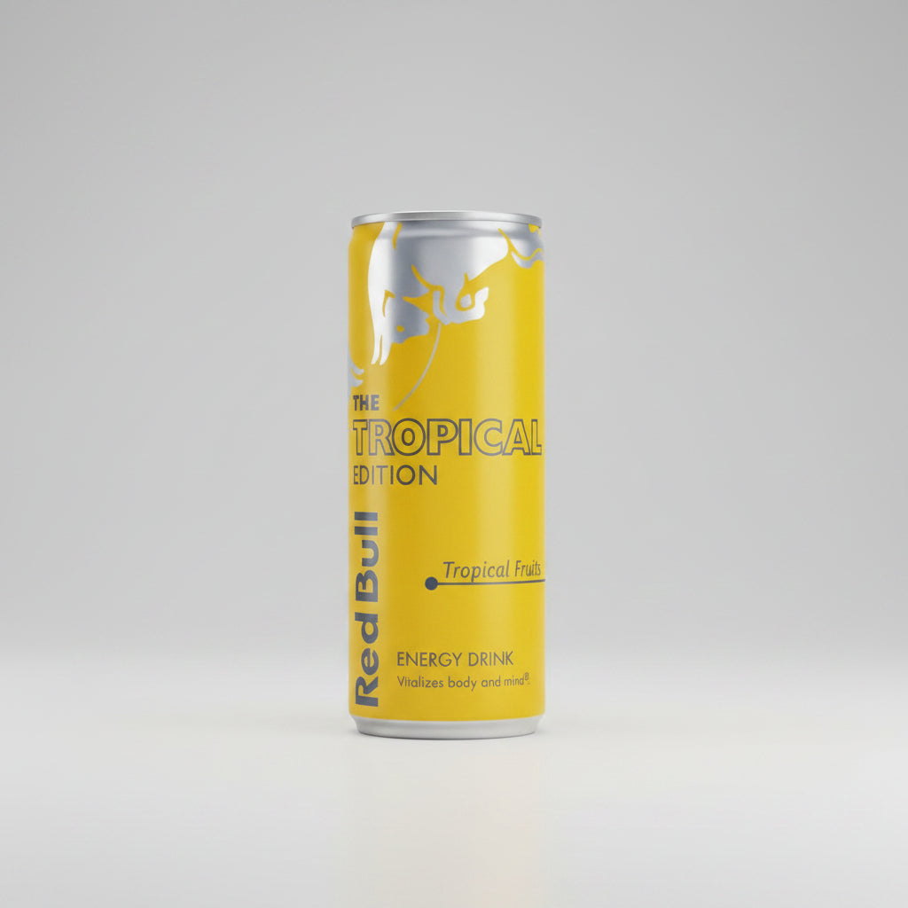 redbull Tropical Edition carton