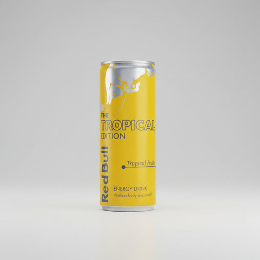redbull Tropical Edition carton