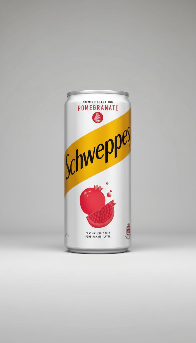Schweppes Premium Sparkling Pomegranate carton