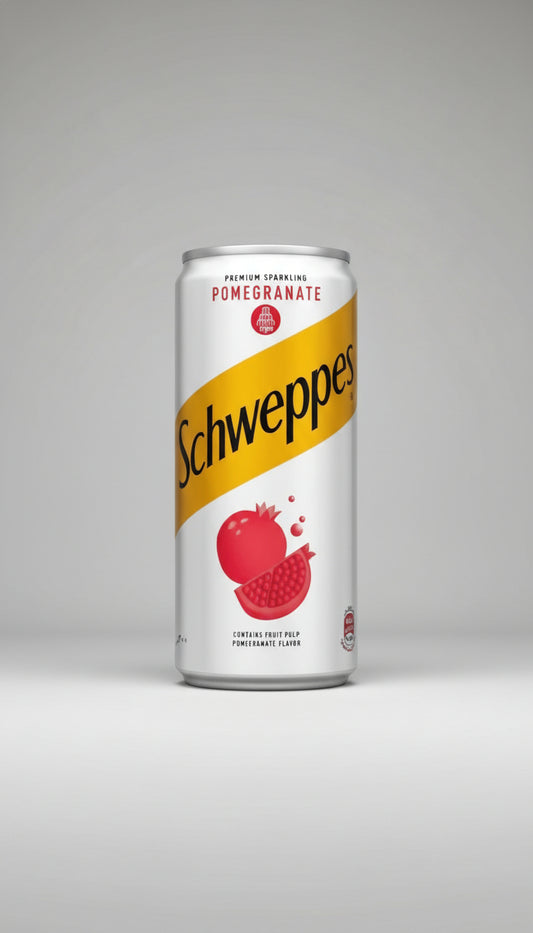 Schweppes Premium Sparkling Pomegranate carton